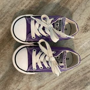 Purple Converse